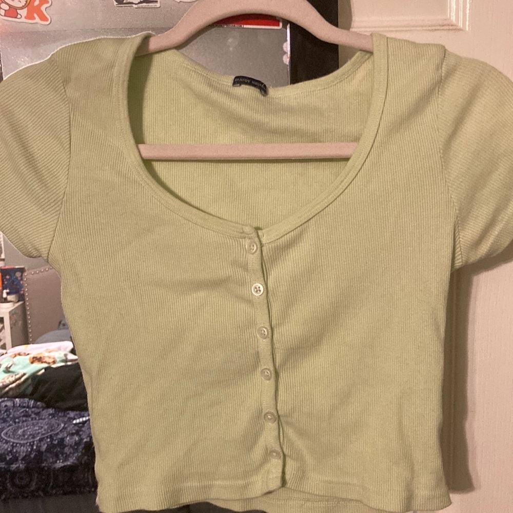 lime green zelly brandy top